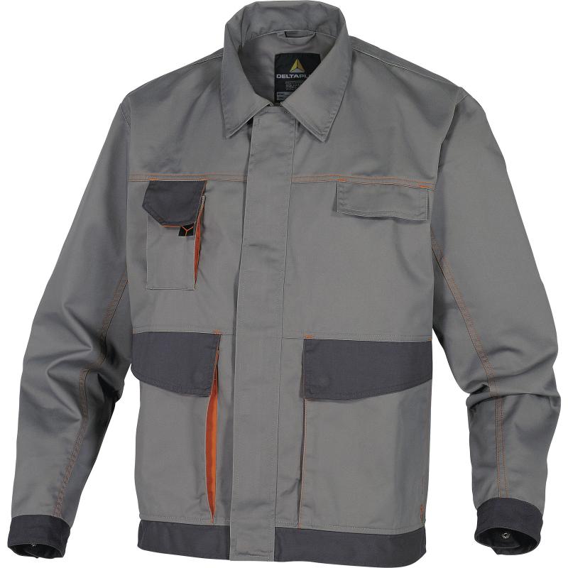 Delta Plus Panoply Mysen D-Mach Black Softshell Jacket Lightweight Work Coat 